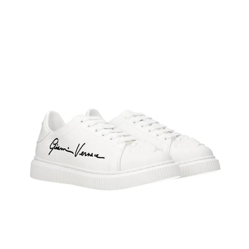 VERSACE Medusa Low 'Gianni VERSACE Signature Print - White'-2