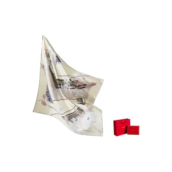 WENSLI 100% Mulberry Silk Scarves Women's