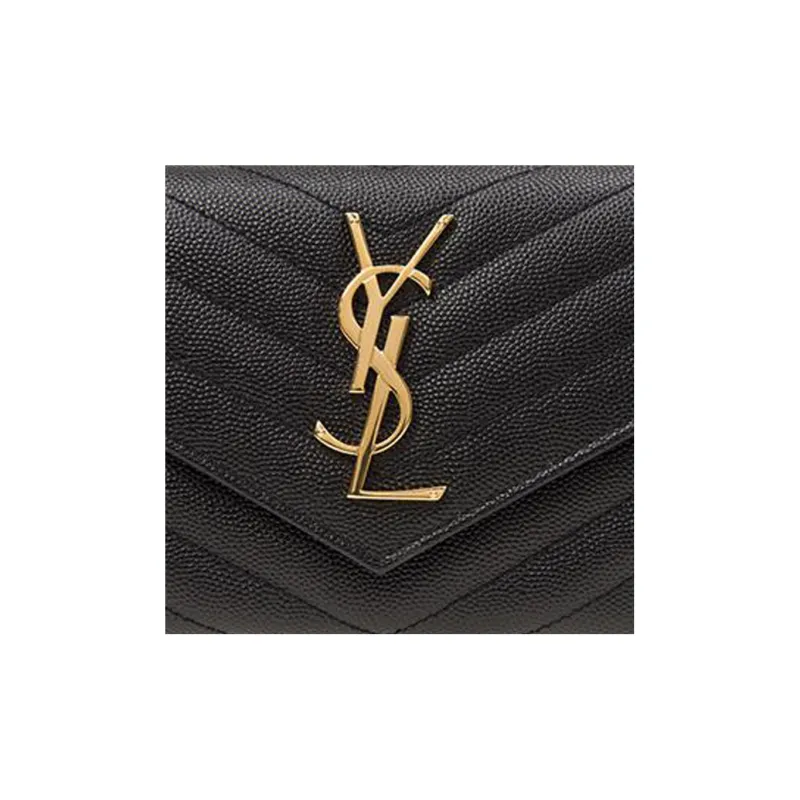 SAINT LAURENT Wallet Monogram Black-8
