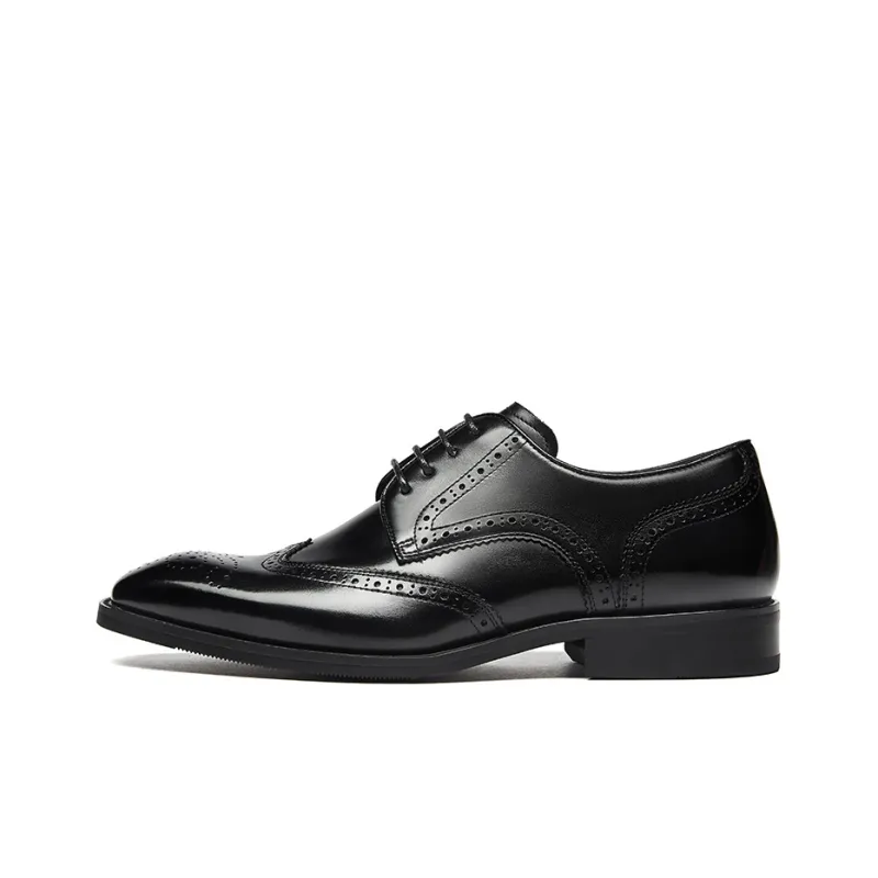 KANGNAI Dress Shoes Men's Black-0