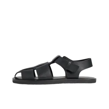 THE ROW Caged Design Leather Sandals