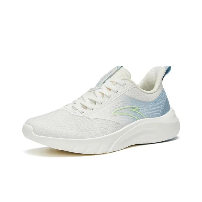 Anta Running Collection Anti Slip Wear Resistant Low Top Casual Running Shoes Men's Misty Blue-2