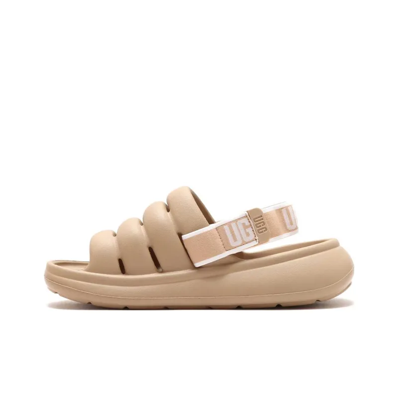 Atmos Pink x UGG Sport Yeah Stylish Sandals Women's Nude-0