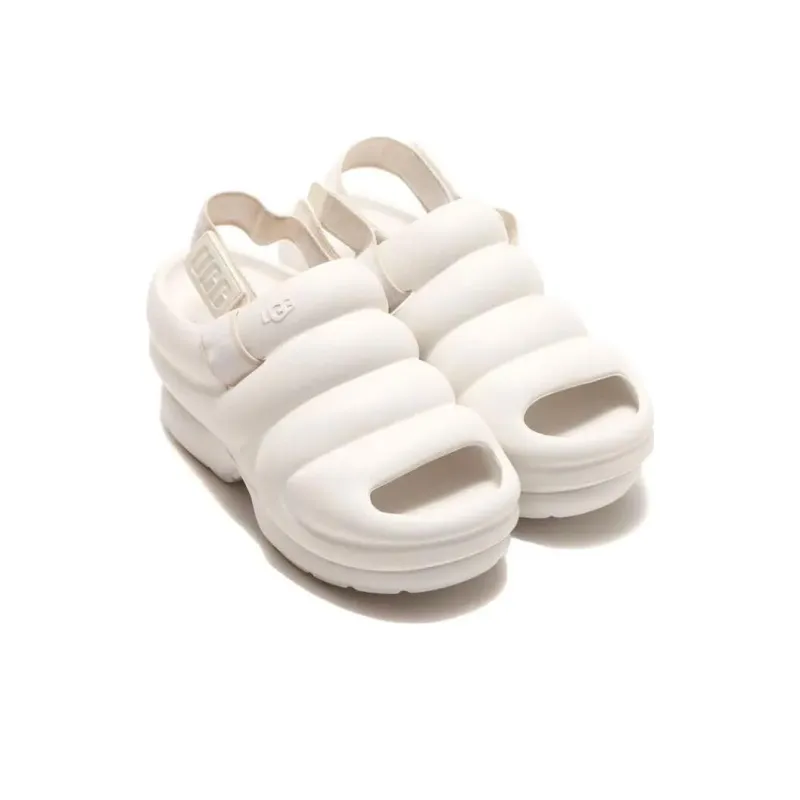 Atmos Pink x UGG Stylish Sandal Women's Bright White-2
