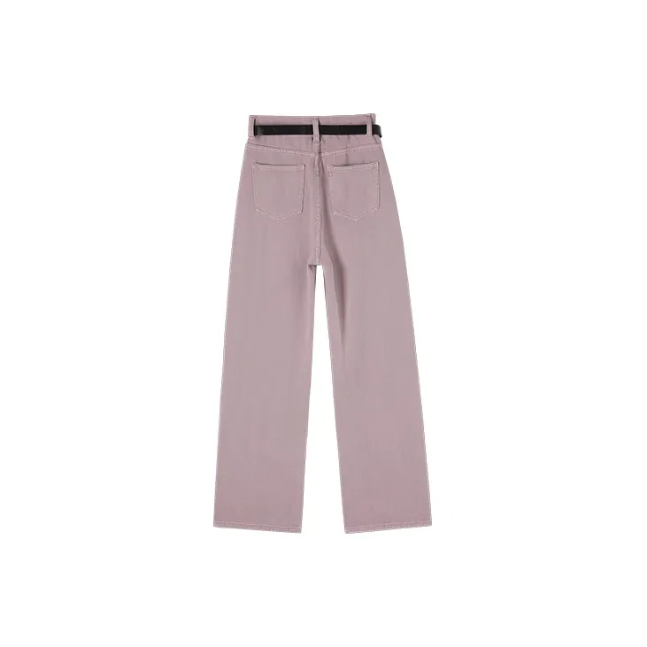 MITUAN Jeans Women's Pink Purple-1