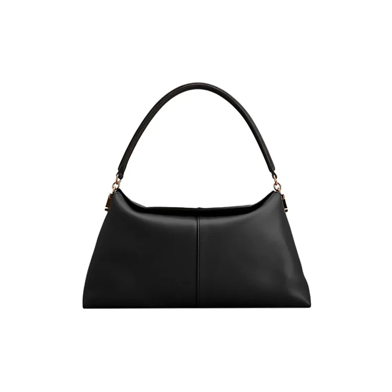 TOD'S Leather Handbag, Shoulder Bag Small Size Women's Black-0