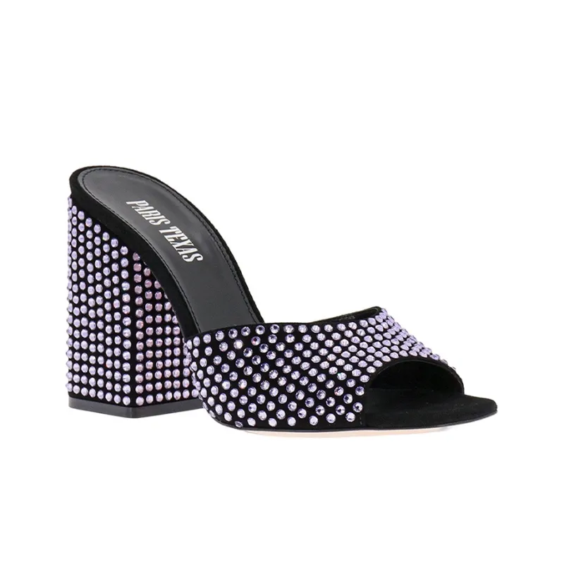 Paris Texas Embellished Slip-On Mules Women's-2