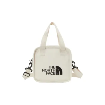 THE NORTH FACE Cotton Shoulder Bag, Crossbody Bag, Handbag Unisex Ecru