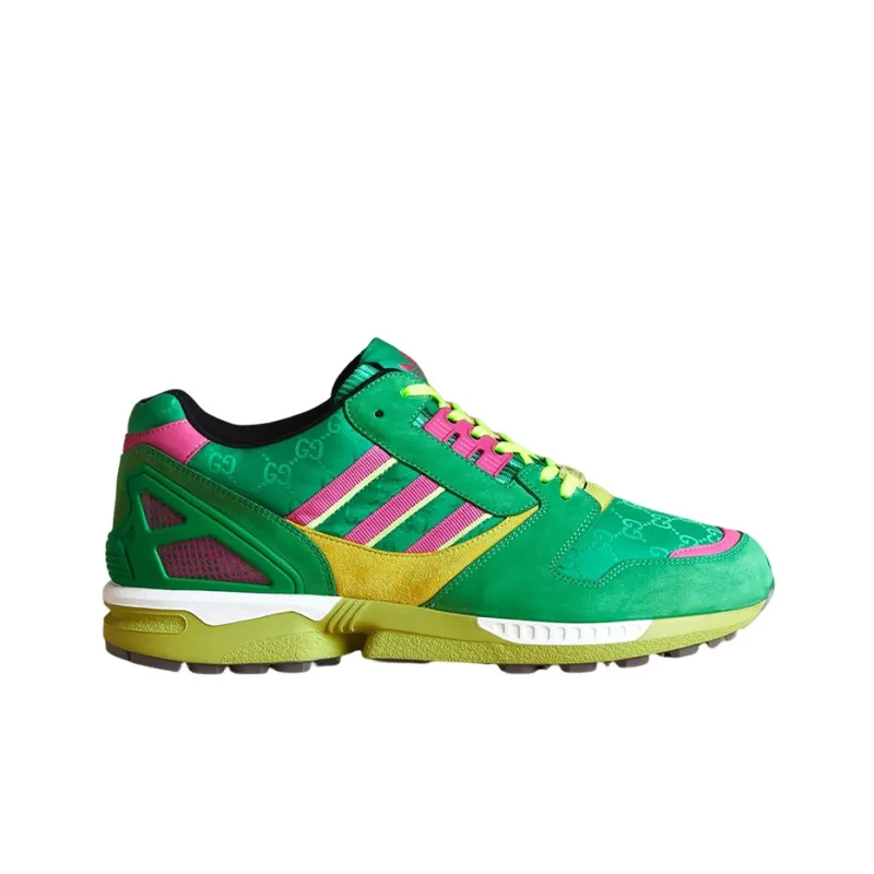 Adidas X GUCCI ZX 8000 Green GG Monogram - POIZON