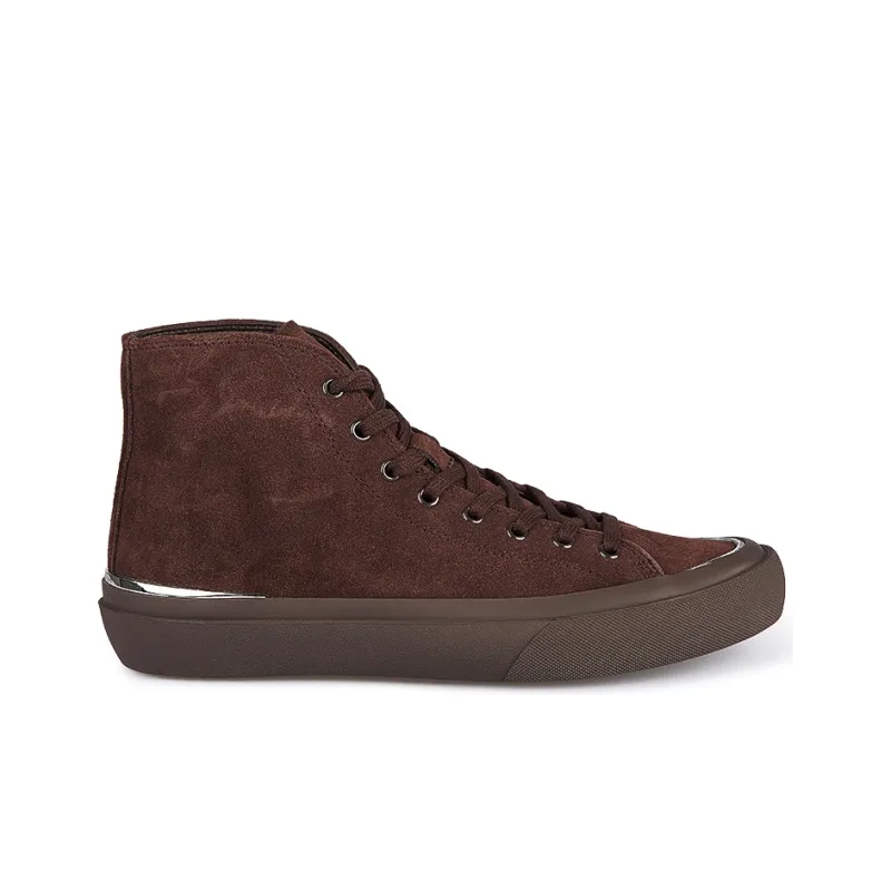 CONP Men's Casual Shoes Unisex High Top Nightfall Brown-1