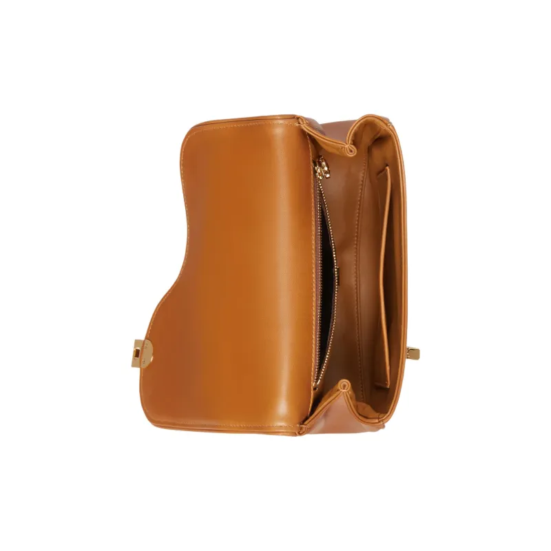 GUCCI Leather Saddle Bag, Crossbody Bag, Shoulder Bag Women's-6