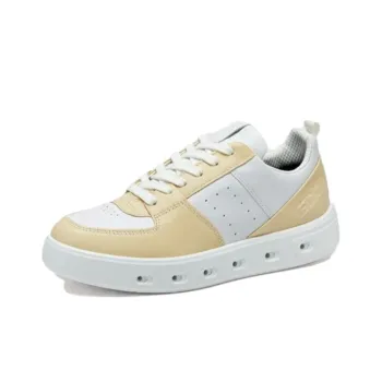 Ecco Stylish Skateboarding Shoes Women's Straw Yellow