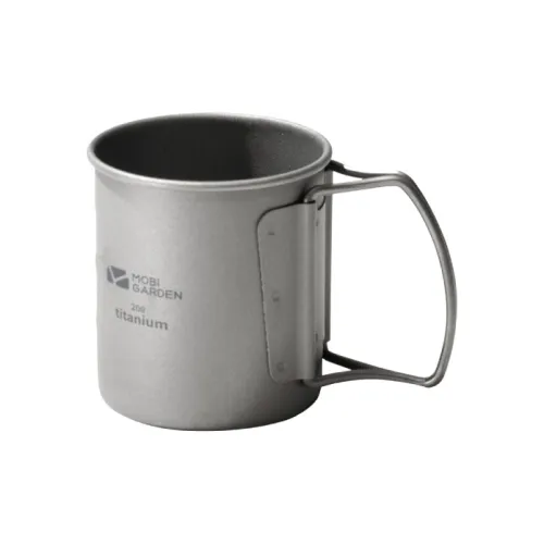 MOBI GARDEN Outdoor Water Equipment Water Container 200-450ML Titanium