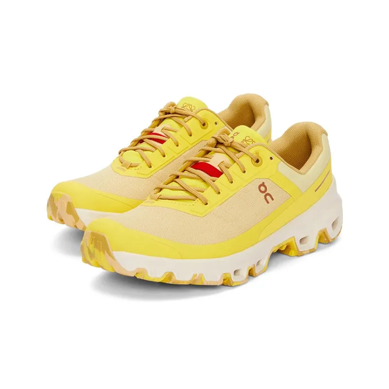 On x LOEWE Cloudventure Shock Absorbers Low Top Sports Casual Shoes Women's Light Yellow-2