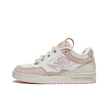 REEMUSTERED Jelly Logo Durable Breathable Low Top Skateboard Shoes Women's Dirty Pink New Version