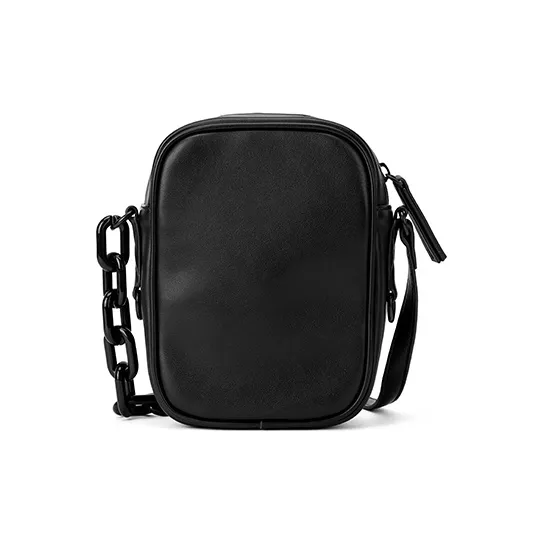 PIERRE CARDIN Fabric Backpack, Shoulder Bag, Crossbody Bag Men's Black-4