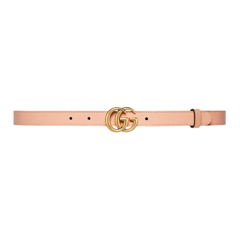 GUCCI Gg Marmont Reversible Thin Belt-1