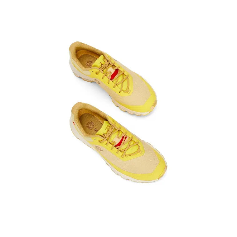 On x LOEWE Cloudventure Shock Absorbers Low Top Sports Casual Shoes Women's Light Yellow-3
