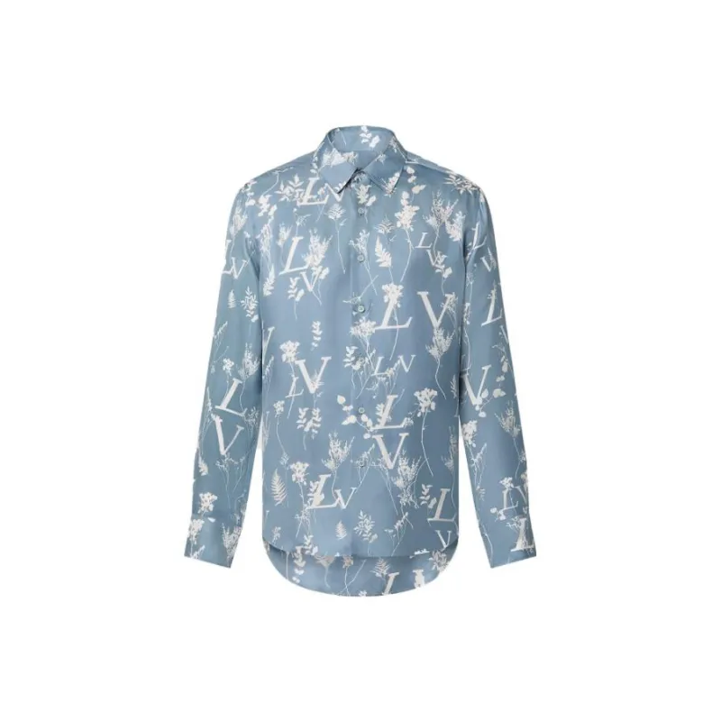 LOUIS VUITTON SS23 Shirt Men's Blue-0