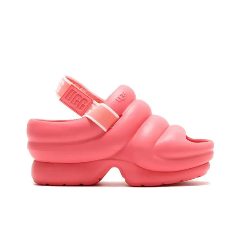 Atmos Pink x UGG Stylish Sandals Women's Strawberry Cream-1
