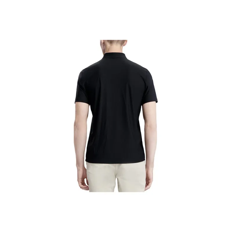 FILA Polo Shirts Men Black-3
