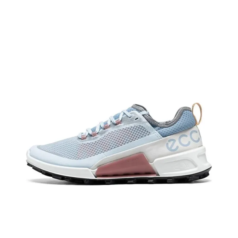 Ecco Step 2.1 Series Low Top Sports Casual Shoes Women's Sky Blue-0