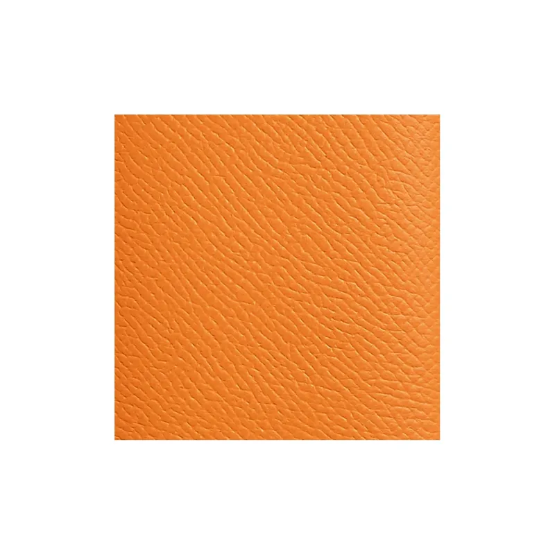 HERMES Calvi Epsom Calfskin Card Holder Women's I9 Abricot Apricot-2