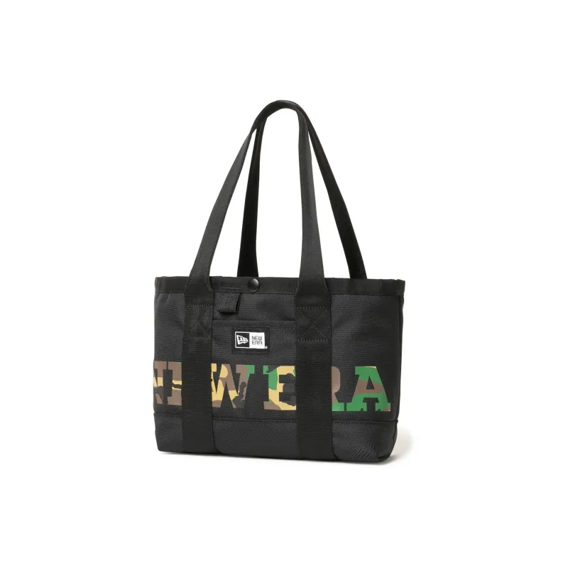 New Era Polyester Tote Bag Shopping Bag Shoulder Bag Handbag Mini Unisex Black-1