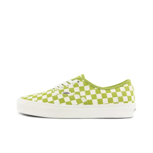 Vans Authentic Skateboard Shoes Unisex Low-Top Green/White