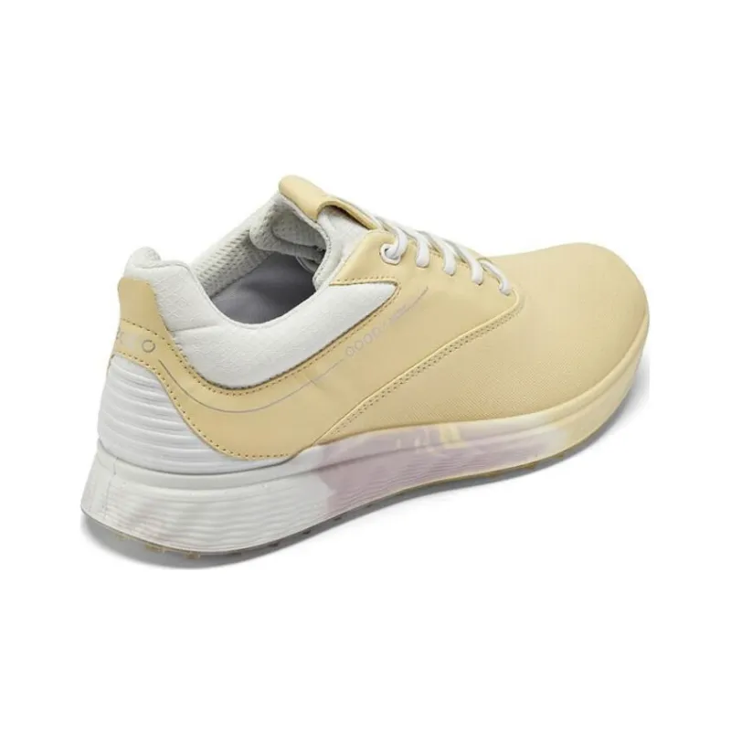 Ecco Low Top Casual Shoes Women's Straw Yellow-3