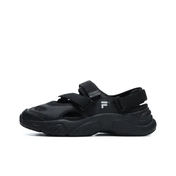 FILA FUSION Conch Sandals 'Black'