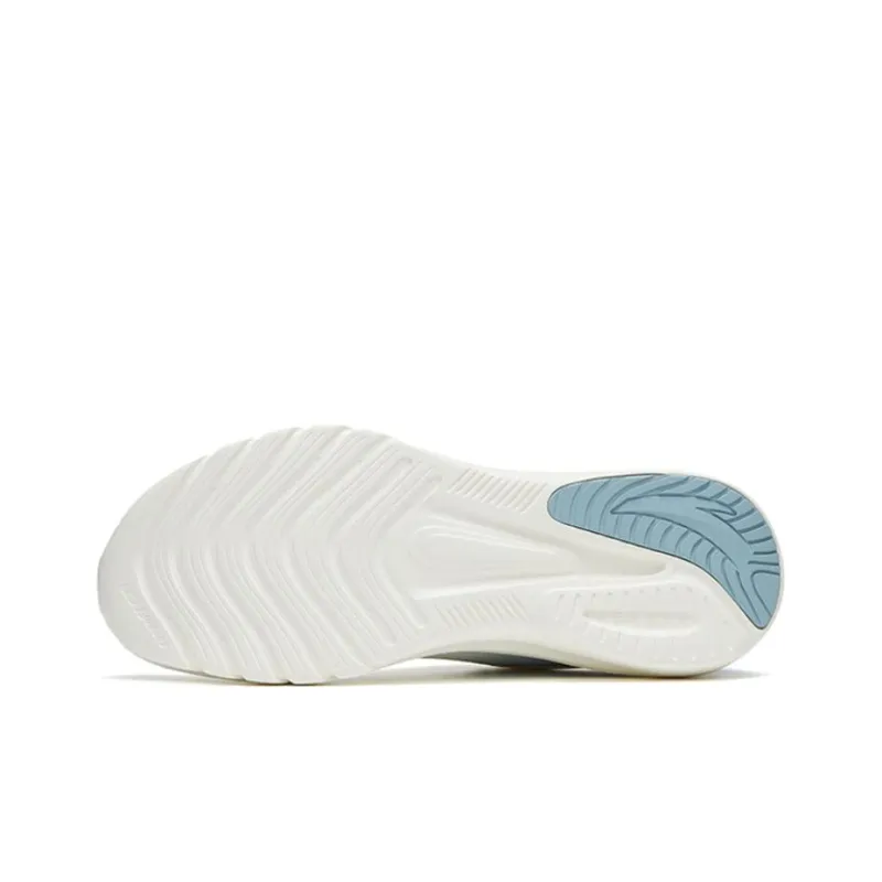 Anta Running Collection Anti Slip Wear Resistant Low Top Casual Running Shoes Men's Misty Blue-4