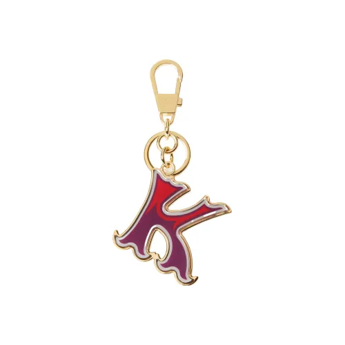 GUCCI Keychains Women's Purple/Red