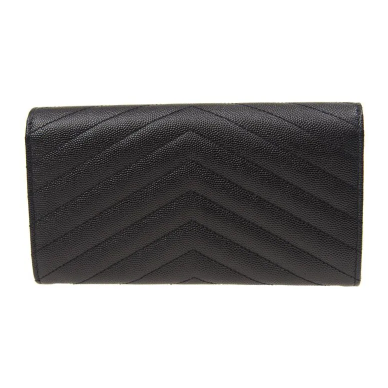 SAINT LAURENT Wallet Monogram Black-4