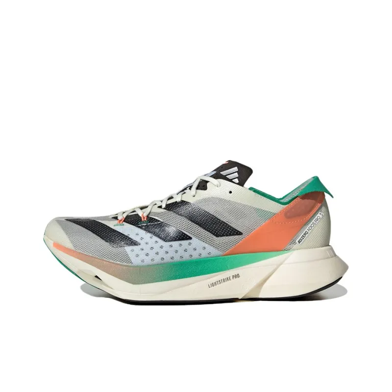 adidas Adizero Adios Pro 3 Running Shoes White Tint-0