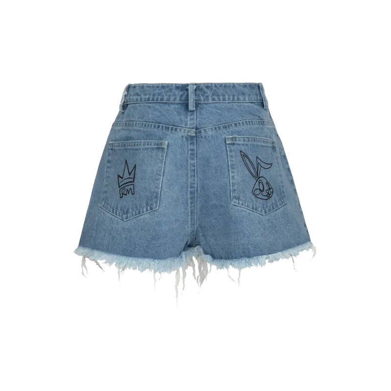 Richie Macie Denim Shorts Women's Denim-1