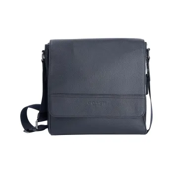 COACH Houston Leather Map Bag Shoulder Bag Crossbody Bag Men's Black