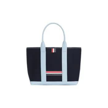 THOM BROWNE Stripe Detailed Tote Bag