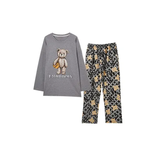 CAIHENGTONG Pajama Set Womens Green