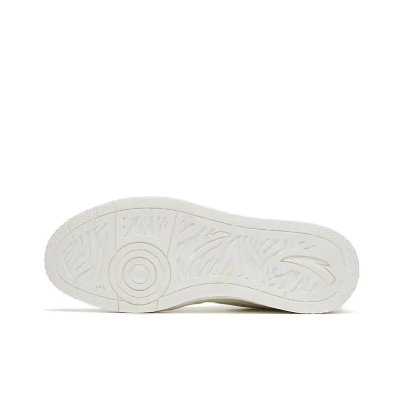Anta Life Collection Hayward GH Anti Slip Wear Resistant Low Top Skateboard Shoes Men's White-3