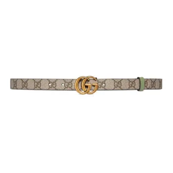 GUCCI Gg Marmont Reversible Thin Belt
