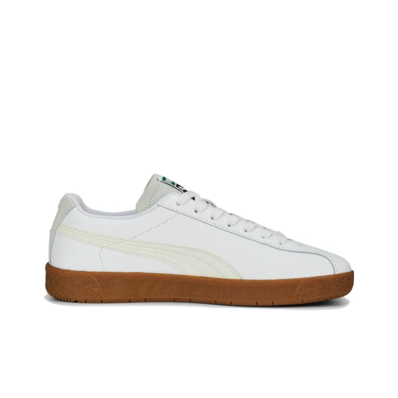 PUMA DELPHIN Delphine Leather Anti-Slip Wear-Resistant Low-Top Skateboard Shoes Unisex White-1