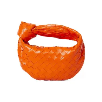 Bottega Veneta Sheepskin Handbag Mini Women's Orange