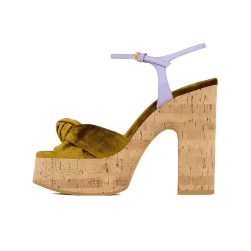 SAINT LAURENT Bianca 85 Platform Sandals