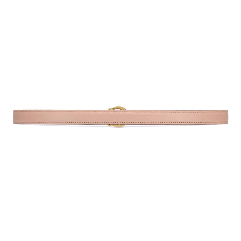 GUCCI Blondie Leather Belts Women's Pink-1