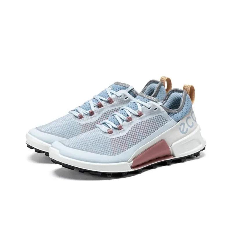 Ecco Step 2.1 Series Low Top Sports Casual Shoes Women's Sky Blue-1