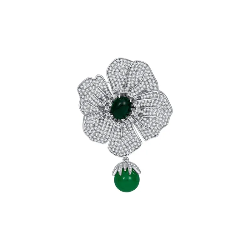 HMZ Brooches Women's Silver-0