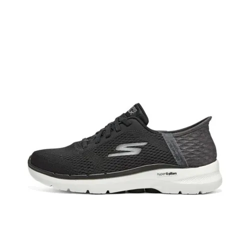 Skechers Go Walk 6 Casual Shoes Men Low-Top Black