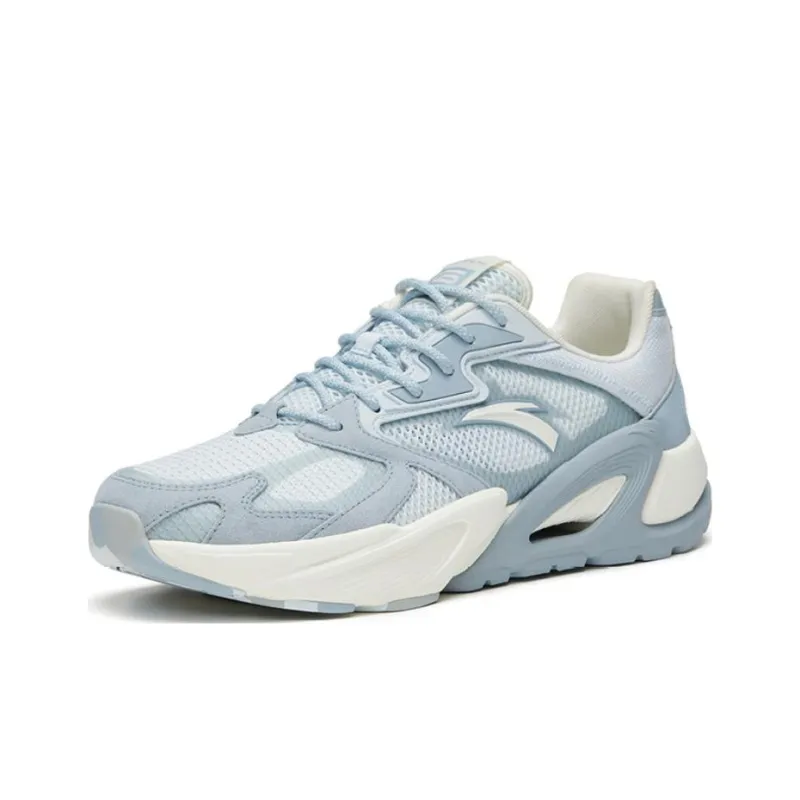 Anta Life Collection Millennial Anti Slip Wear Resistant Low Top Sports Casual Shoes Men's Cloud Gray-1