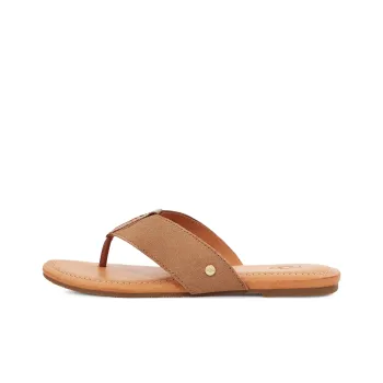 UGG Carey Suede Flip Flops